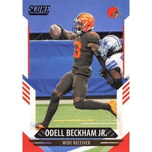 2021 Score Football Card - #107 Odell Beckham Jr